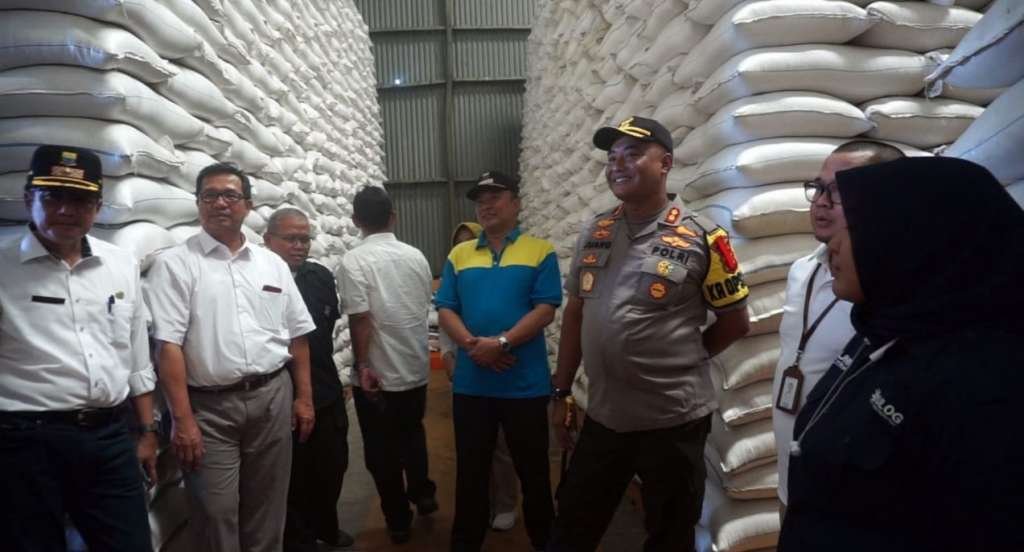 Pasar Induk Pasir Hayam dan Gudang Bulog, Disidak Polres Cianjur