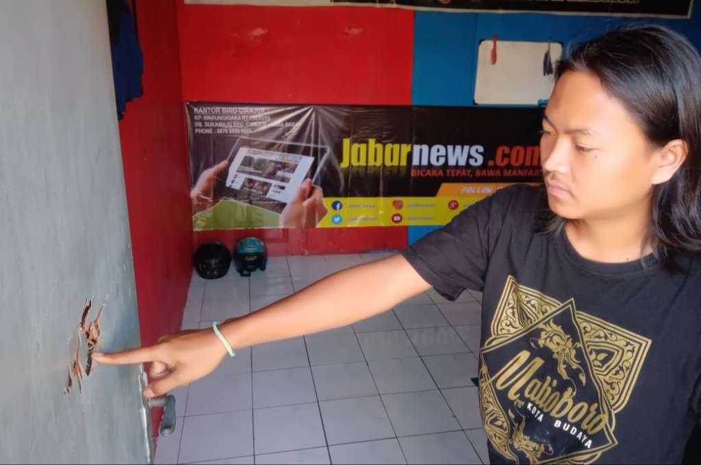 Ketua PWI Cianjur, Minta APH Ungkap Pelaku Penyerangan Kantor Redaksi Media Online Jabarnews.com