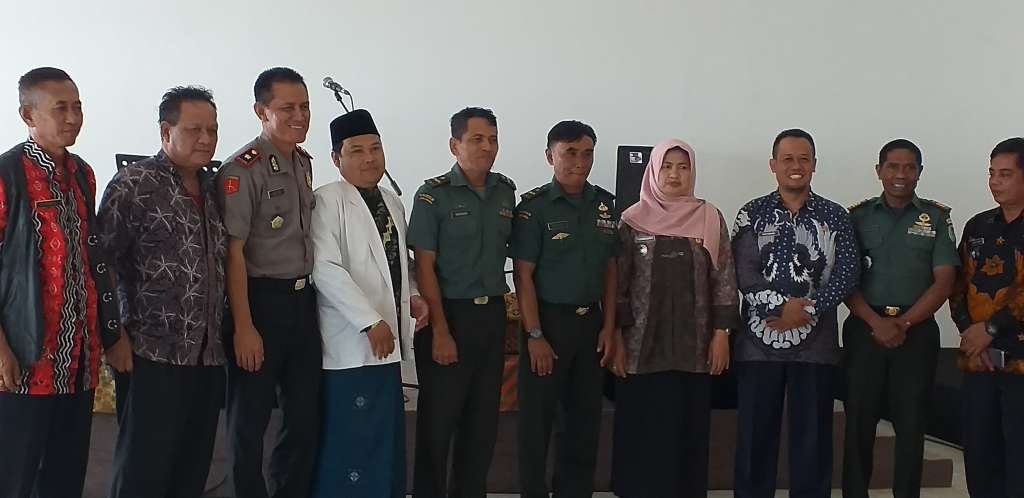 Koramil 0802/Warungkondang - Kodim 0608 Cianjur, Gelar Pelepasan Dua Anggota Masa Purnabakti