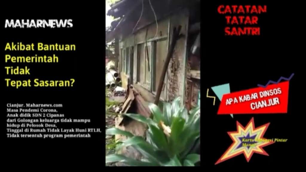 Guru SDN Cipanas 2, Prihatin Melihat Kondisi Rumah Tempat Tinggal Muridnya
