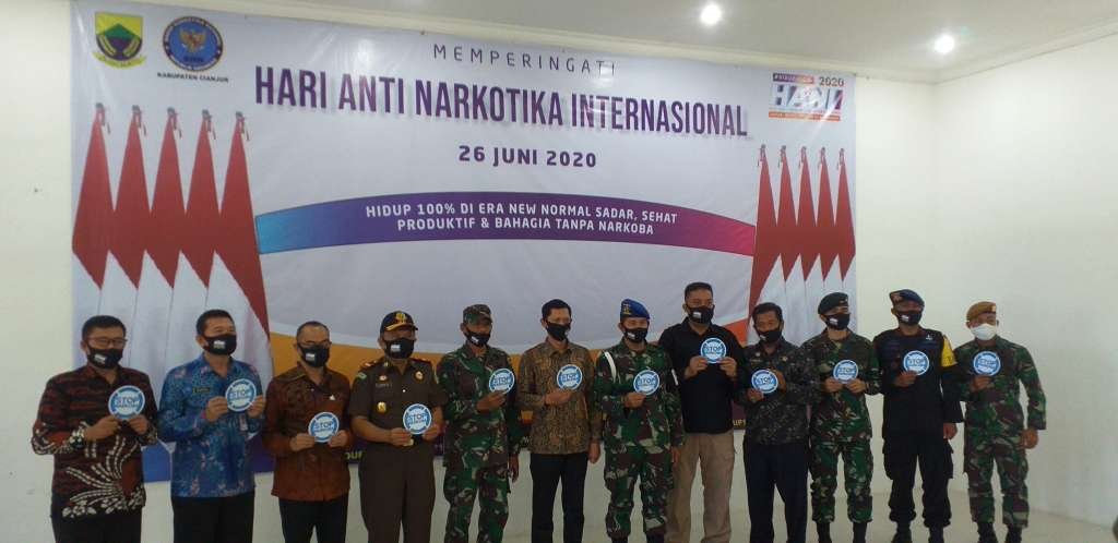 Peringati HANI 2020, BNN Cianjur Buat Tiga Setrategi Pencegahan