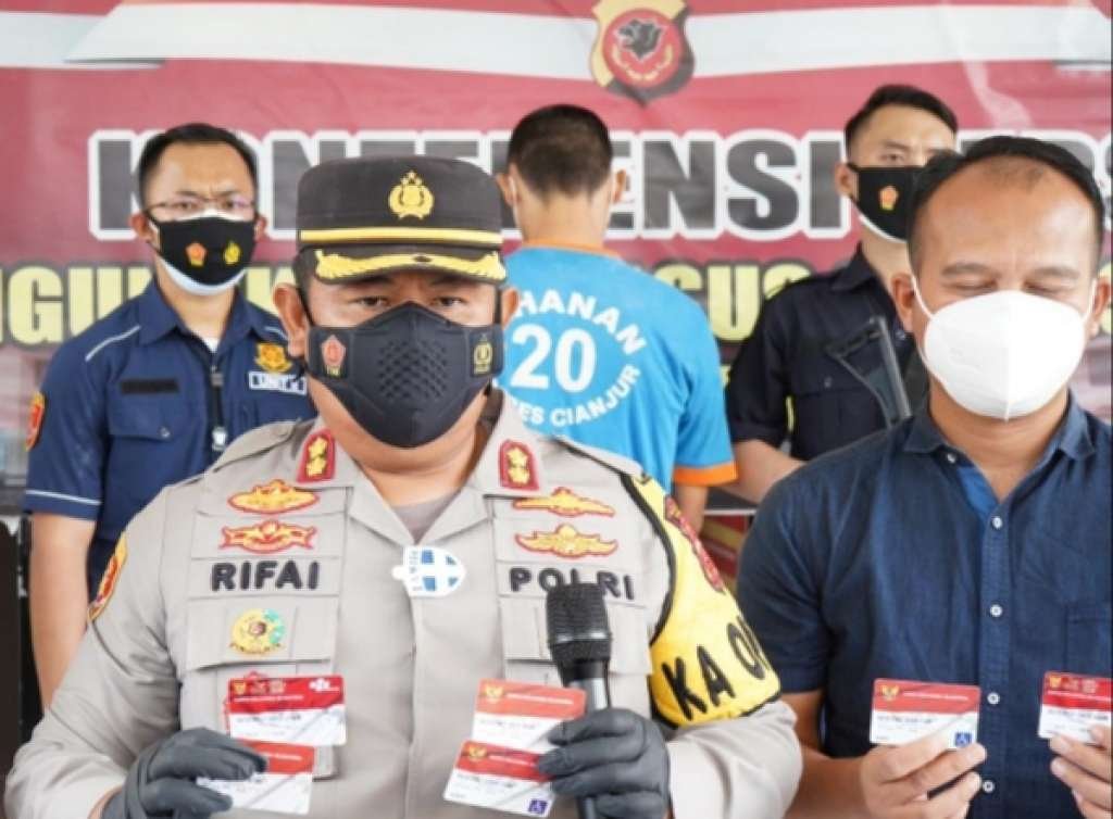 Nah lo!.. Pelaku Korupsi Duit PKH di Cianjur, Diringkus Polisi