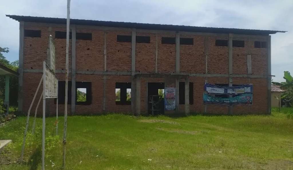 Pembangunan Gedung Serbaguna Mangkrak, Kades Sukasari Harapkan Bantuan Pemerintah