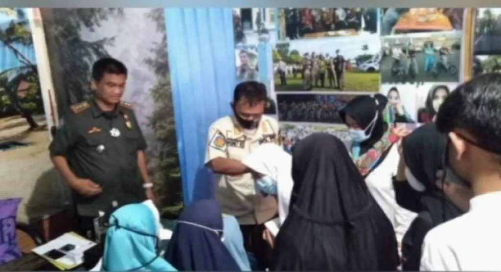 Tak Ingin Kehilangan Momentum : Kabid Pol-PP Cianjur, Berikan Santunan Kepada 71 Anak Yatim