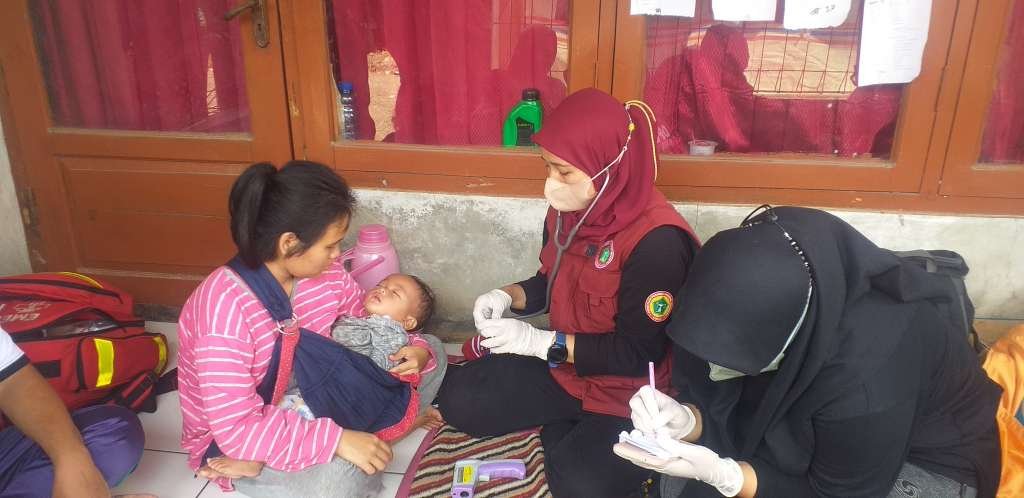 Tim Kesehatan PPNI Kota Sukabumi Turun Gunung, Bantu Warga Terdampak Gempa Bumi Cianjur