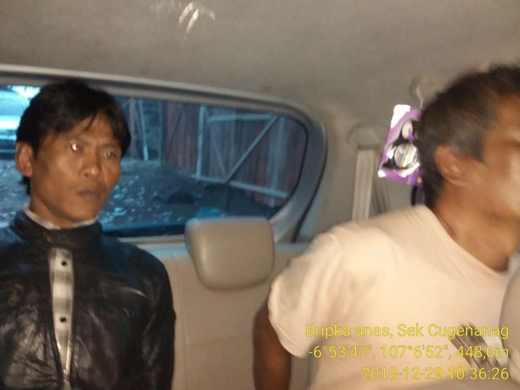 2 Pelaku Curat Di Ringkus Jajaran Polsek Cugenang