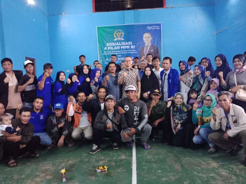 Eddy Soeparno : Sosialisasi 4 Pilar Tingkatkan Pemahaman Masyarakat Terhadap Pancasila
