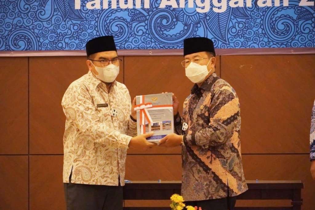 Dua Hari Pasca Dilantik, Herman Suherman Dapat Kado WTP dari BPK RI