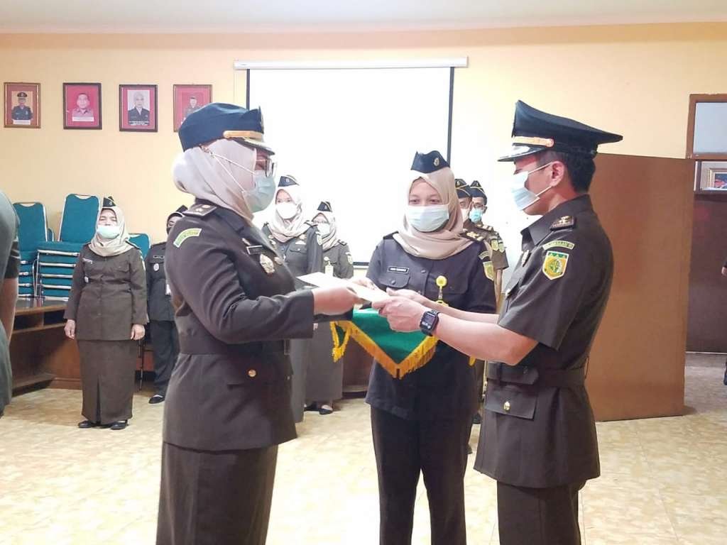 Kejari Cianjur Lantik Dua Pejabat Eselon IV