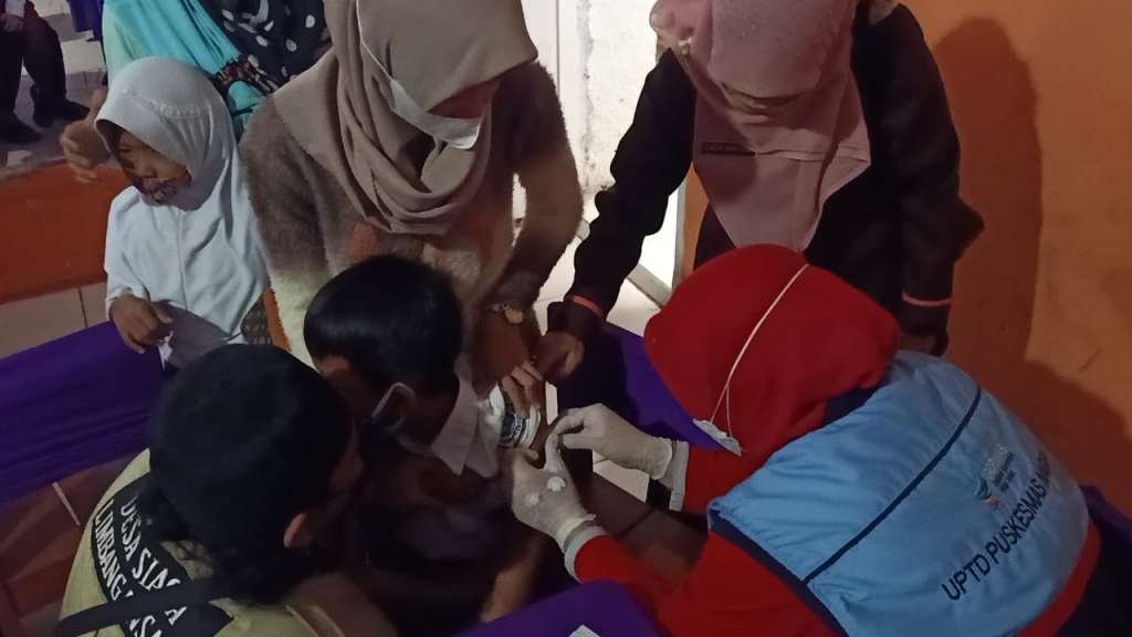 Kejari Cianjur Gelar Vaksinasi Covid-19 Bagi Anak SD
