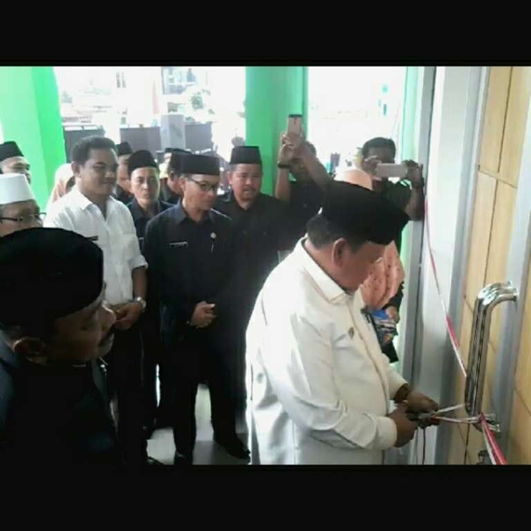 Balai Nikah dan Manasik Haji KUA Haurwangi Diresmikan