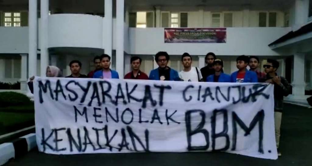 OKP Ajak Mahasiswa Cianjur Kuliah di Jalanan