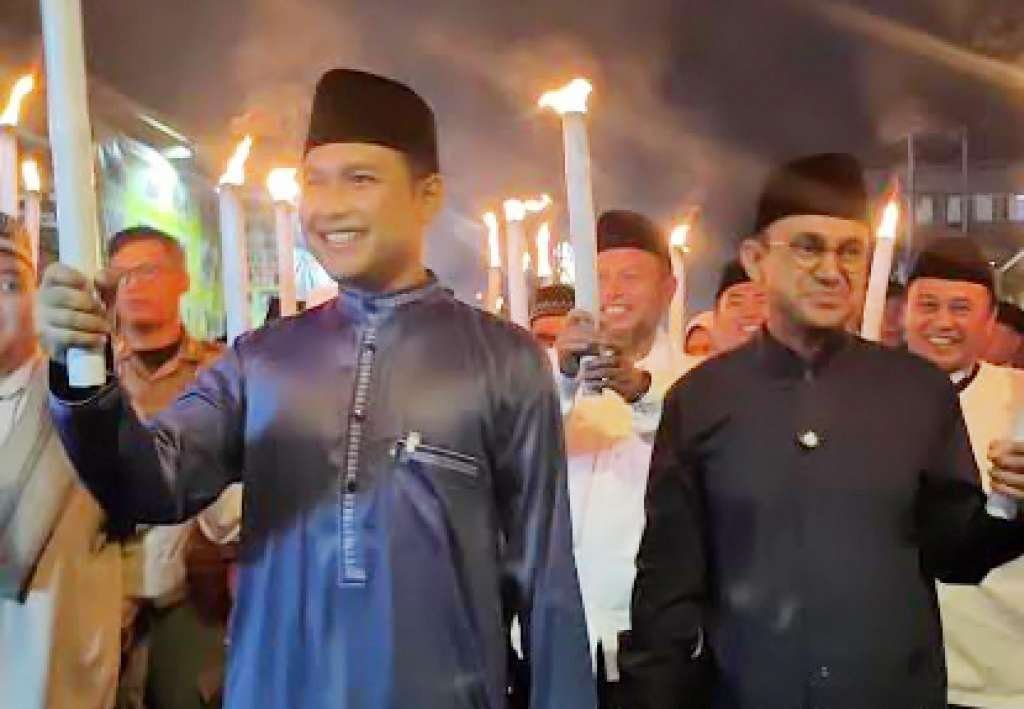 Lancarkan Pawai Obor, Dishub Maksimalkan Kinerja Personel