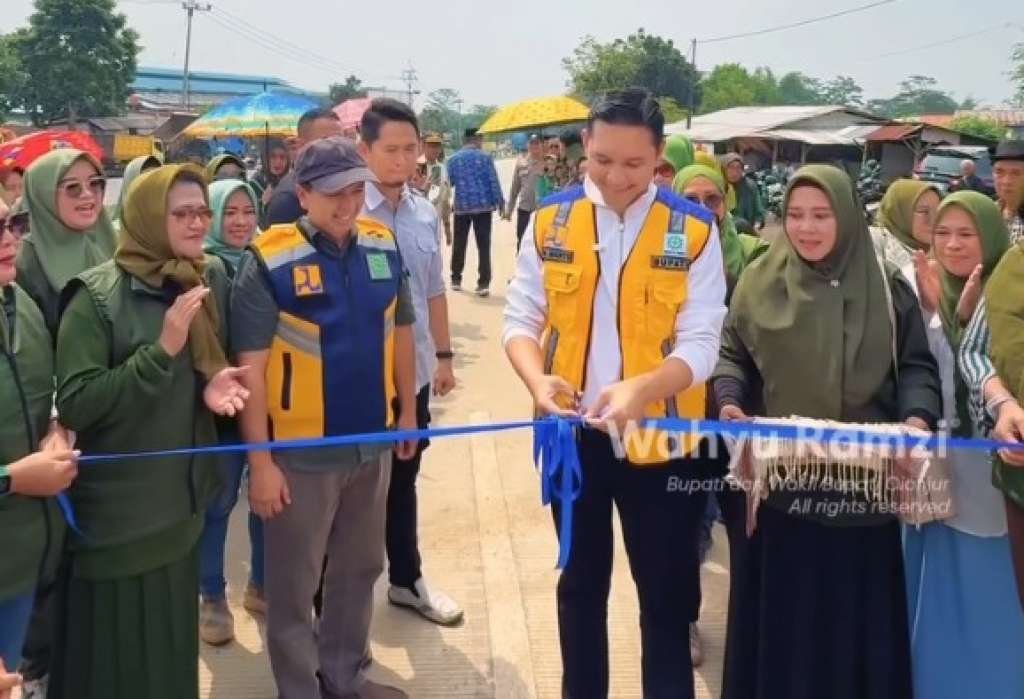 Panjang Jalan Mantap Cianjur Semakin Bertambah