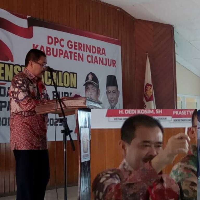 Petahana Tak Daftar, Sekjen DPC Gerindra : Kami Tak Gentar
