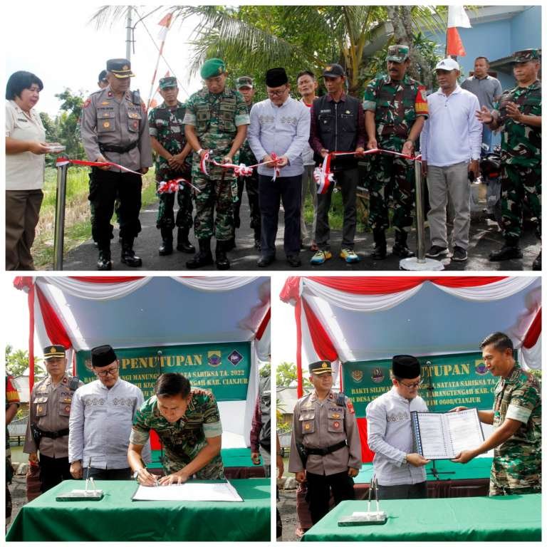 Dandim Cianjur Tutup Kegiatan Program BSMSS 2022