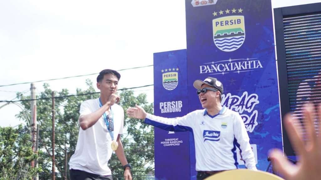 Persib Bandung Juara, Bupati Cianjur dan Kapolres Ikut Konvoi