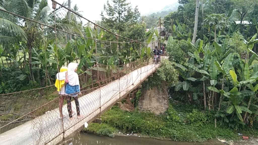 Keluhan Jembatan Gantung Rusak di Desa Cihea Direspon Pemerintah